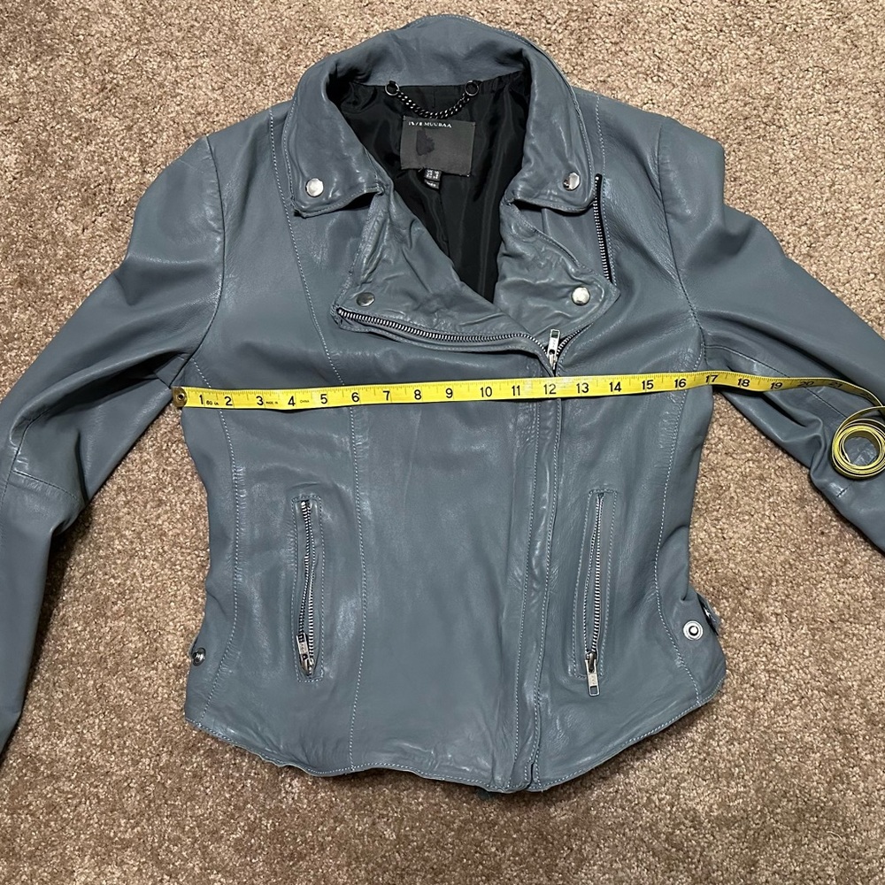 Muubaa Monteria leather biker jacket